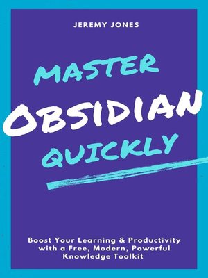 cover image of Master Obsidian Quickly